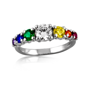 Anello arcobaleno A261 "Planet Pride"