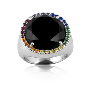 Anello arcobaleno A324 "Planet Pride"