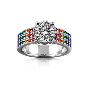 Anello arcobaleno A457 "Planet Pride"