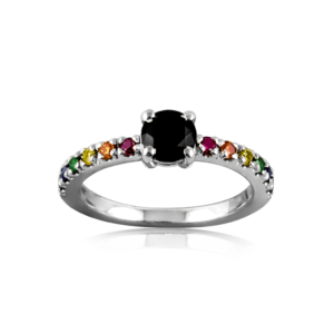 Anello arcobaleno A350ne "Planet Pride"