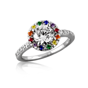 Anello arcobaleno A228 "Planet Pride"