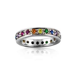 Anello fede comoda A546F "Planet Pride"