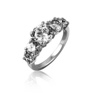 Anello veretta A262G "White"