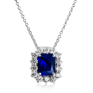 Ciondolo grande blu C370bl "Princess"