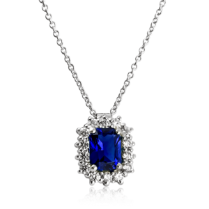 Ciondolo piccolo blu C381bl "Princess"