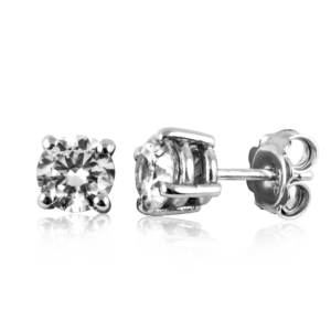 Orecchini punto luce B-1ct "Luce"