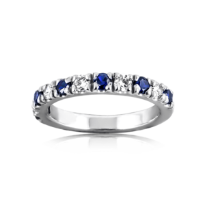 Fedina grande a mezzo giro blu alternata A235ba "Eternity"