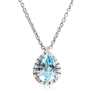 Ciondolo a goccia C375az "Ghiaccio"