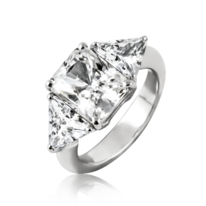 Anello pietra rettangolare A505 "Royale"